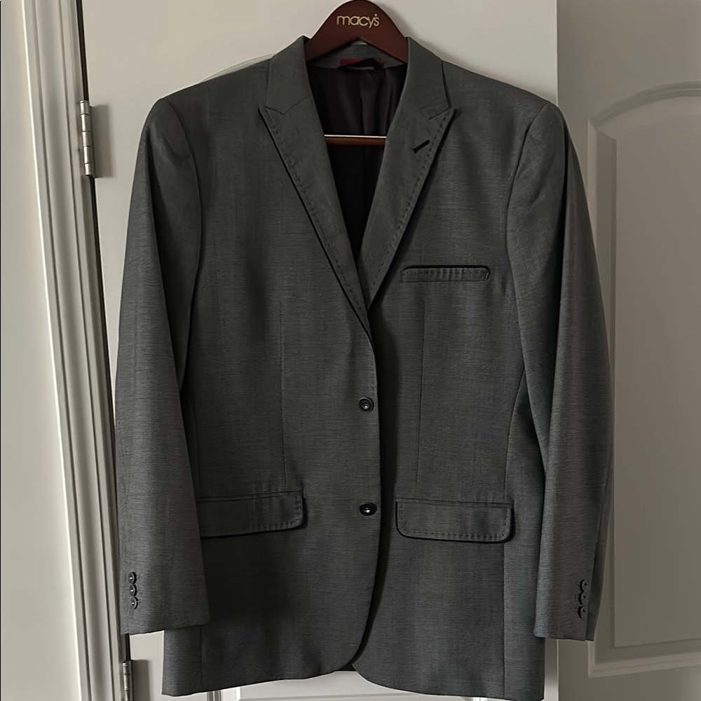 Macy's Gray Sport Coat with Notched Lapel